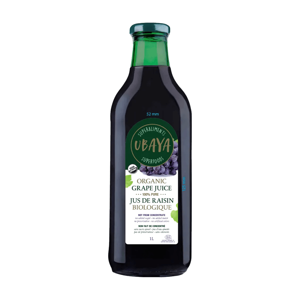 Ubaya Grape Juice Organic 1 L - Suco de Uva Organico 1 L
