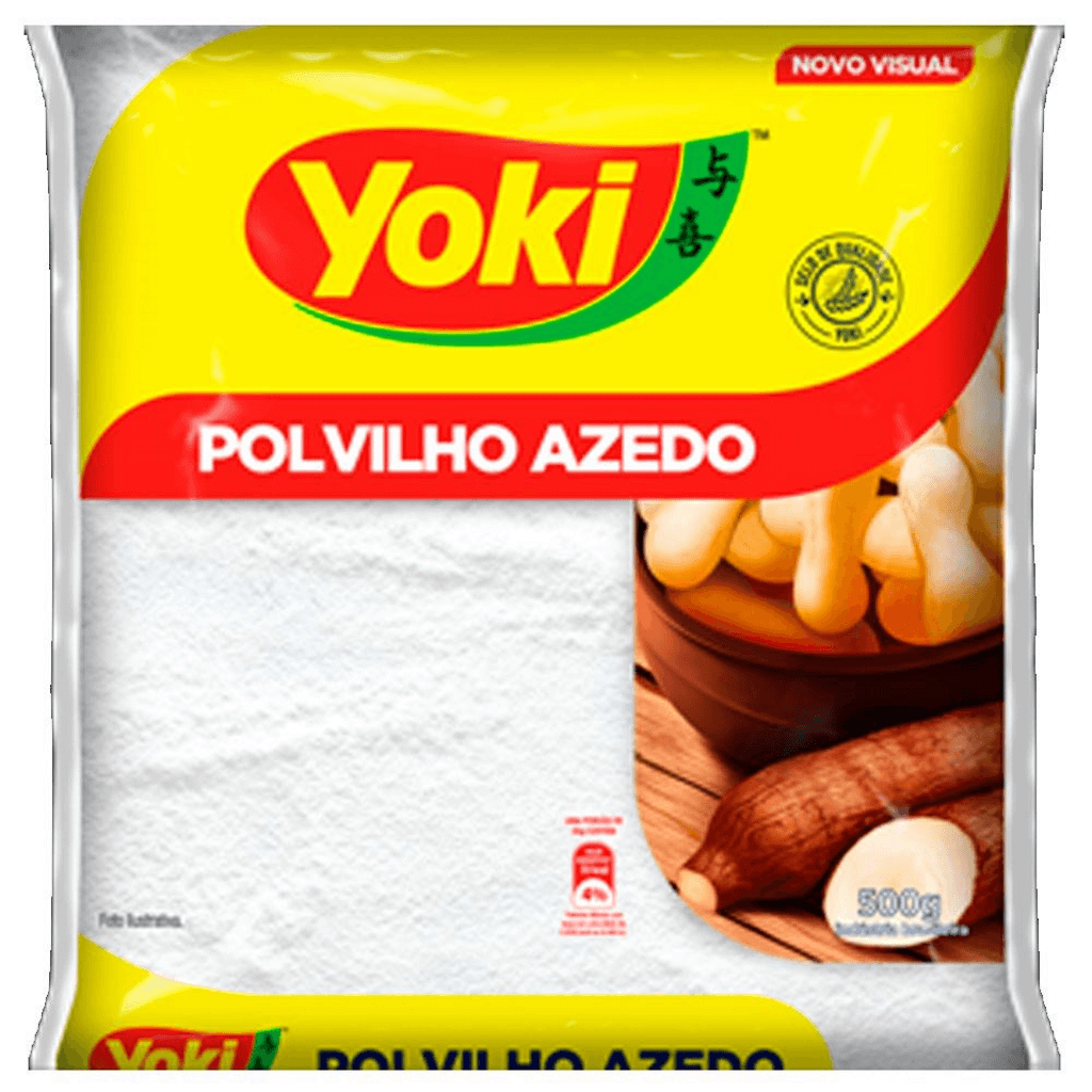 YOKI POLVILHO AZEDO 500g SOUR CASSAVA STARCH 500g