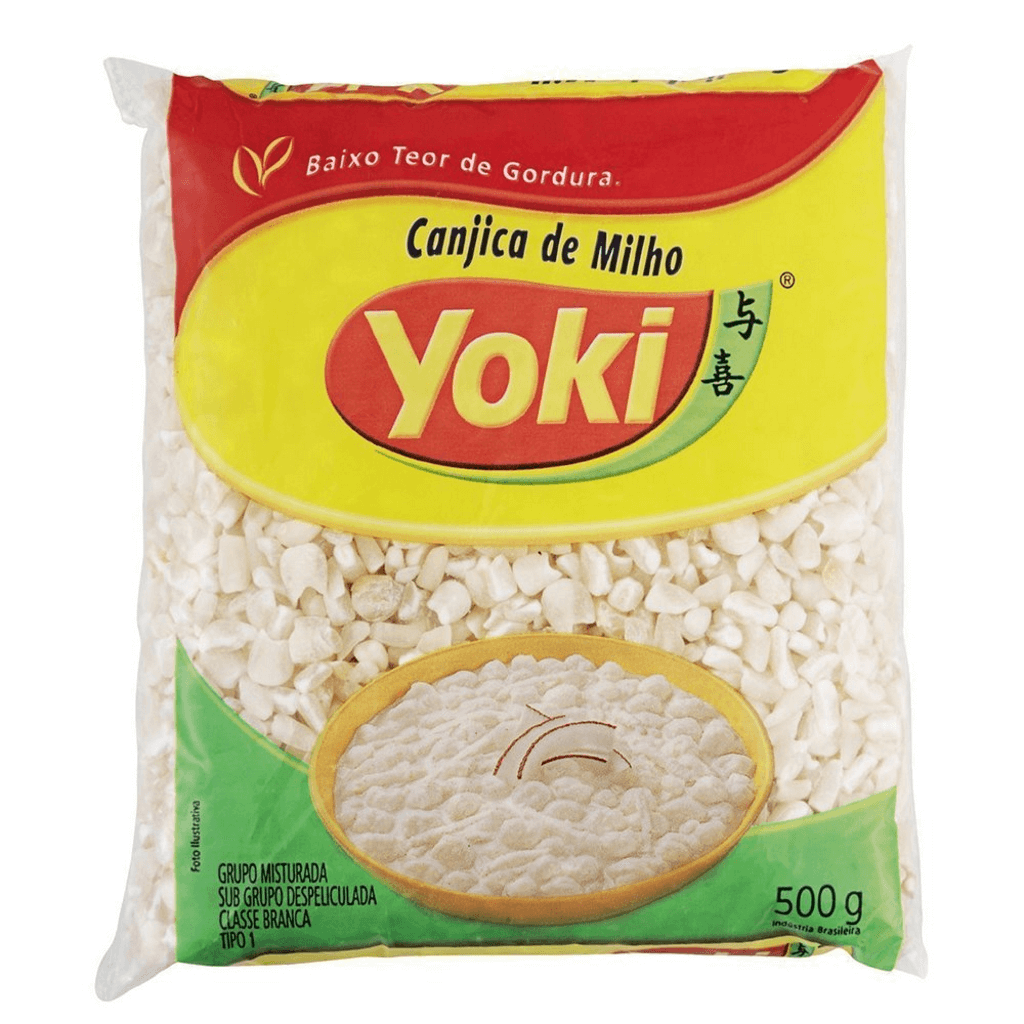 YOKI CRYSTAL HOMINY 400G Canjica de Milho Branca 400G