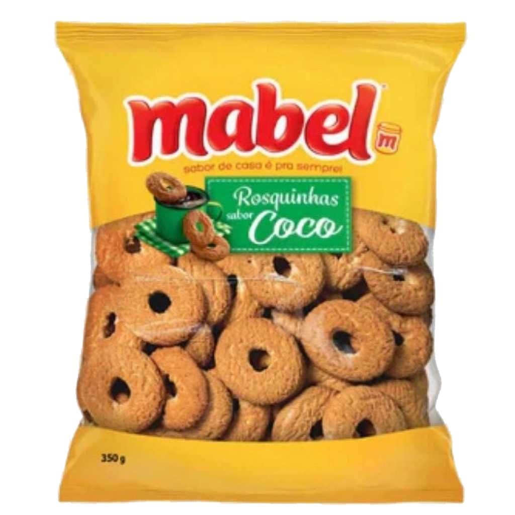 Mabel Coconut Ring Biscuit 300g Rosquinha Coco