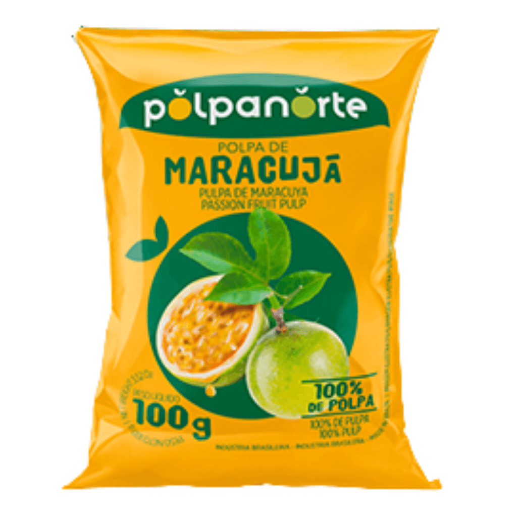 Polpa de Maracujá 100g - PASSION FRUIT PULP 100G