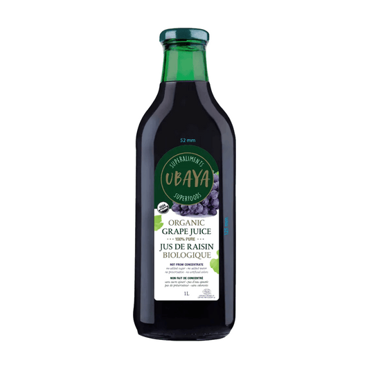 Ubaya Grape Juice Organic 1 L - Suco de Uva Organico 1 L