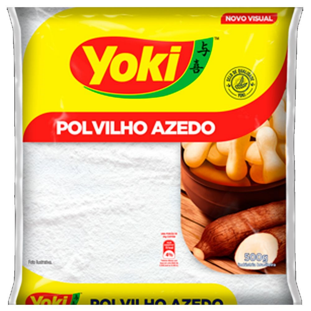 YOKI POLVILHO AZEDO 500g SOUR CASSAVA STARCH 500g