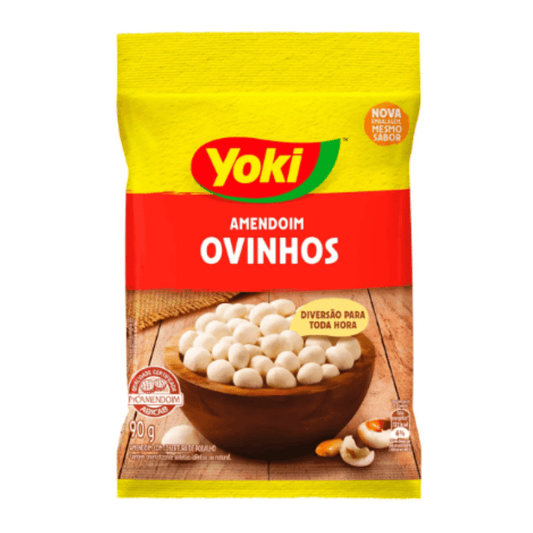 YOKI OVINHOS SALTY PEANUTS SNACKS 90G
