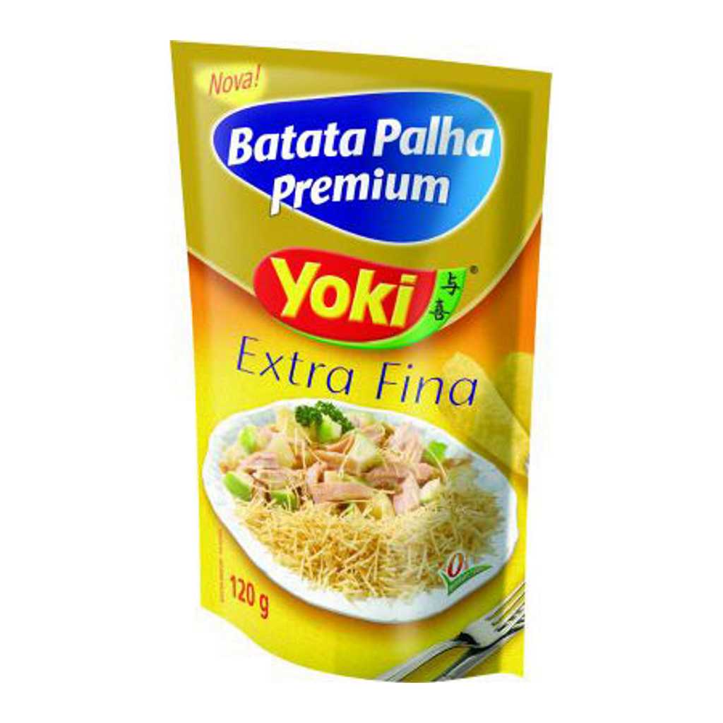 YOKI EXTRA THIN POTATO STICK 100G Batata Palha Extra fina
