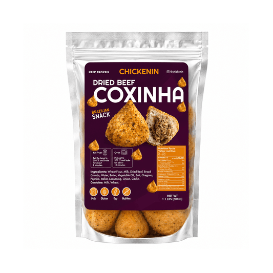 Chickenin Coxinha de Carne Seca 450g