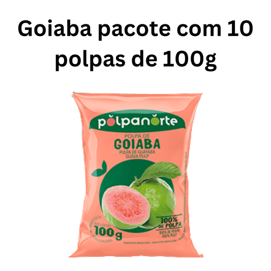 Polpa de Goiaba c/ 10 x 100g