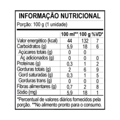 Polpa de Açaí Médio 100g - MEDIUM AÇAI PULP 100G
