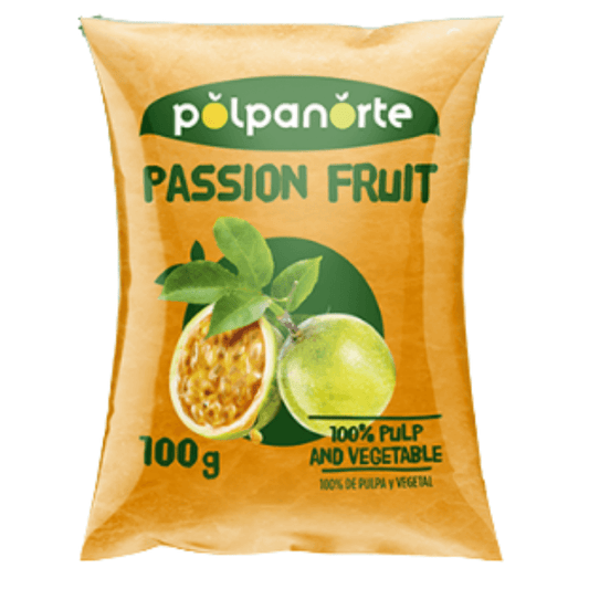 Polpa de Maracujá 100g - PASSION FRUIT PULP 100G